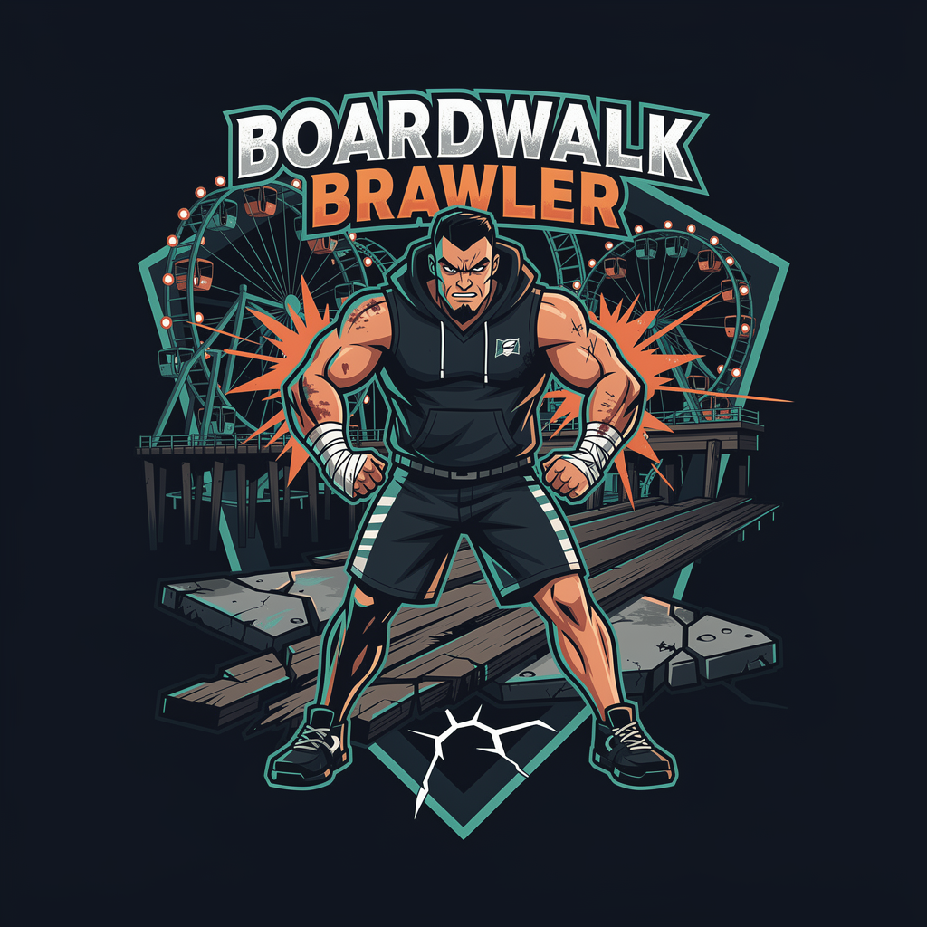 Boardwalk Brawler badge