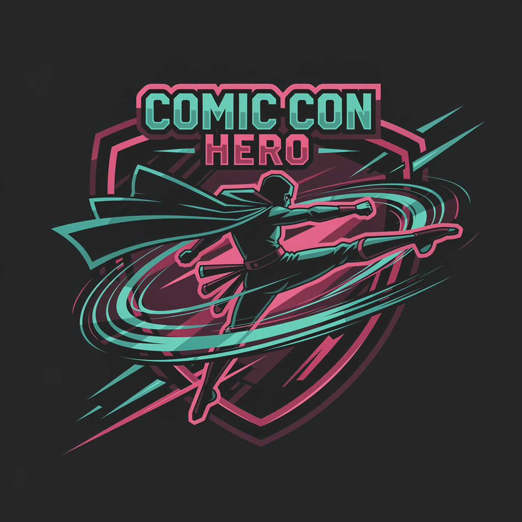 Comic-Con Hero badge