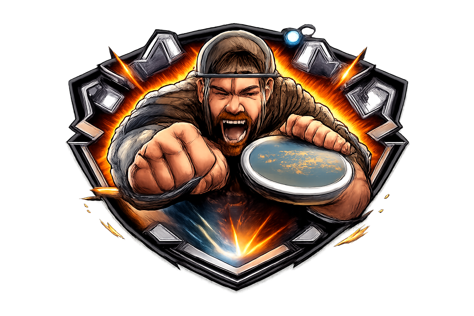 Flat Earther badge