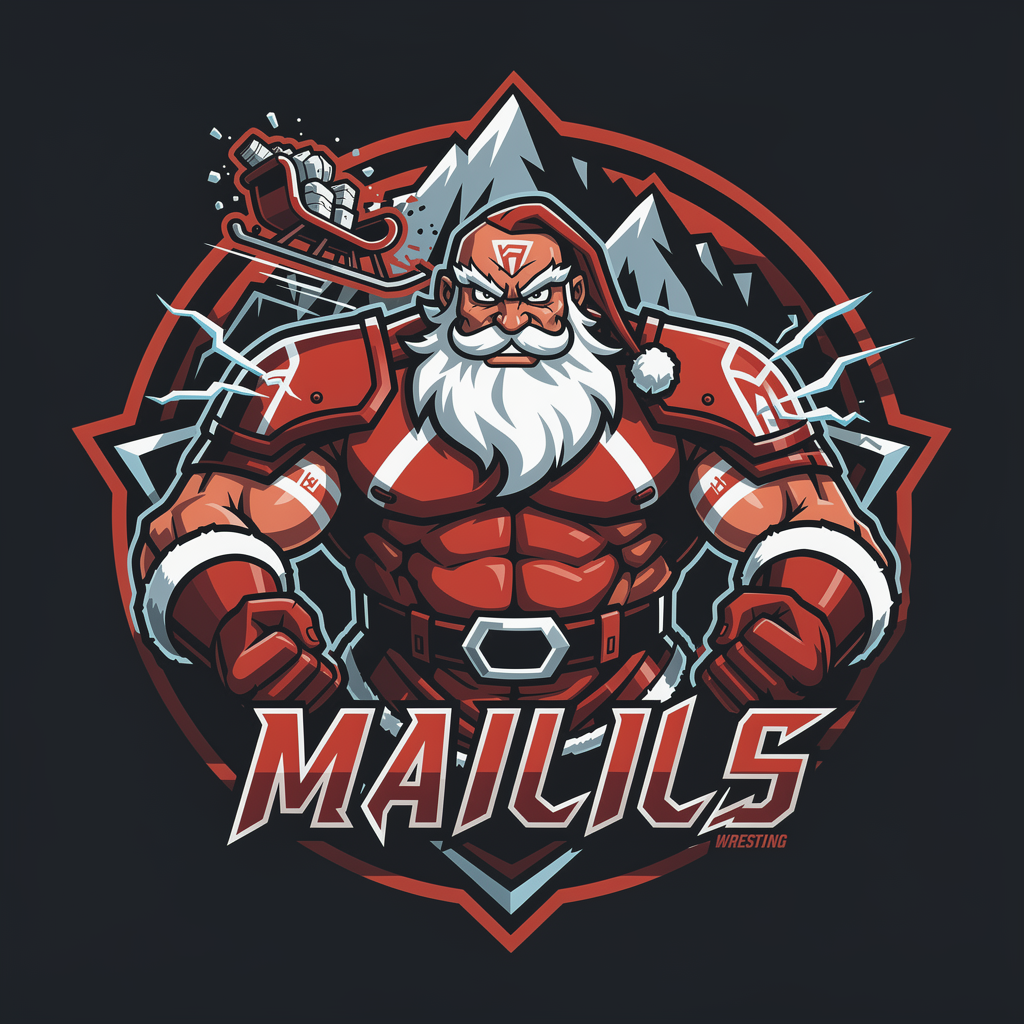 Mall Santa badge