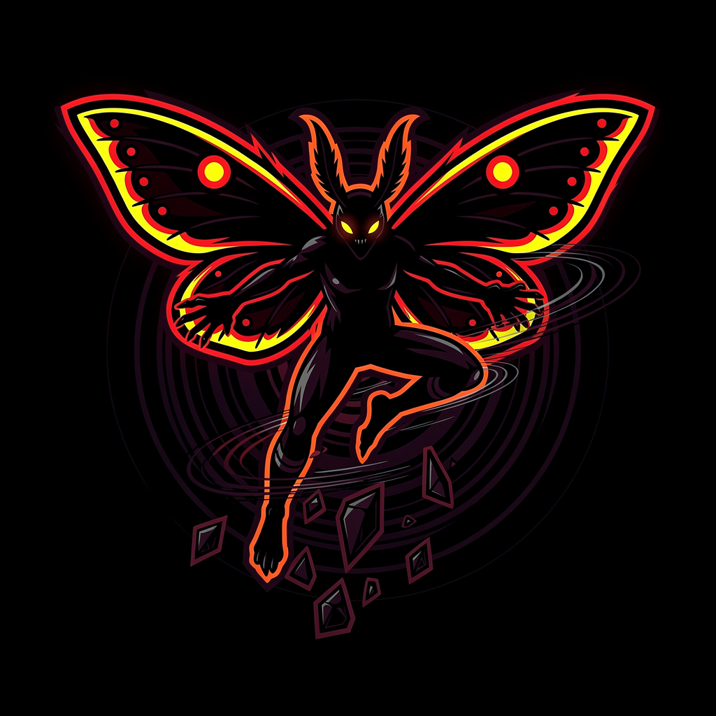 Mothman badge