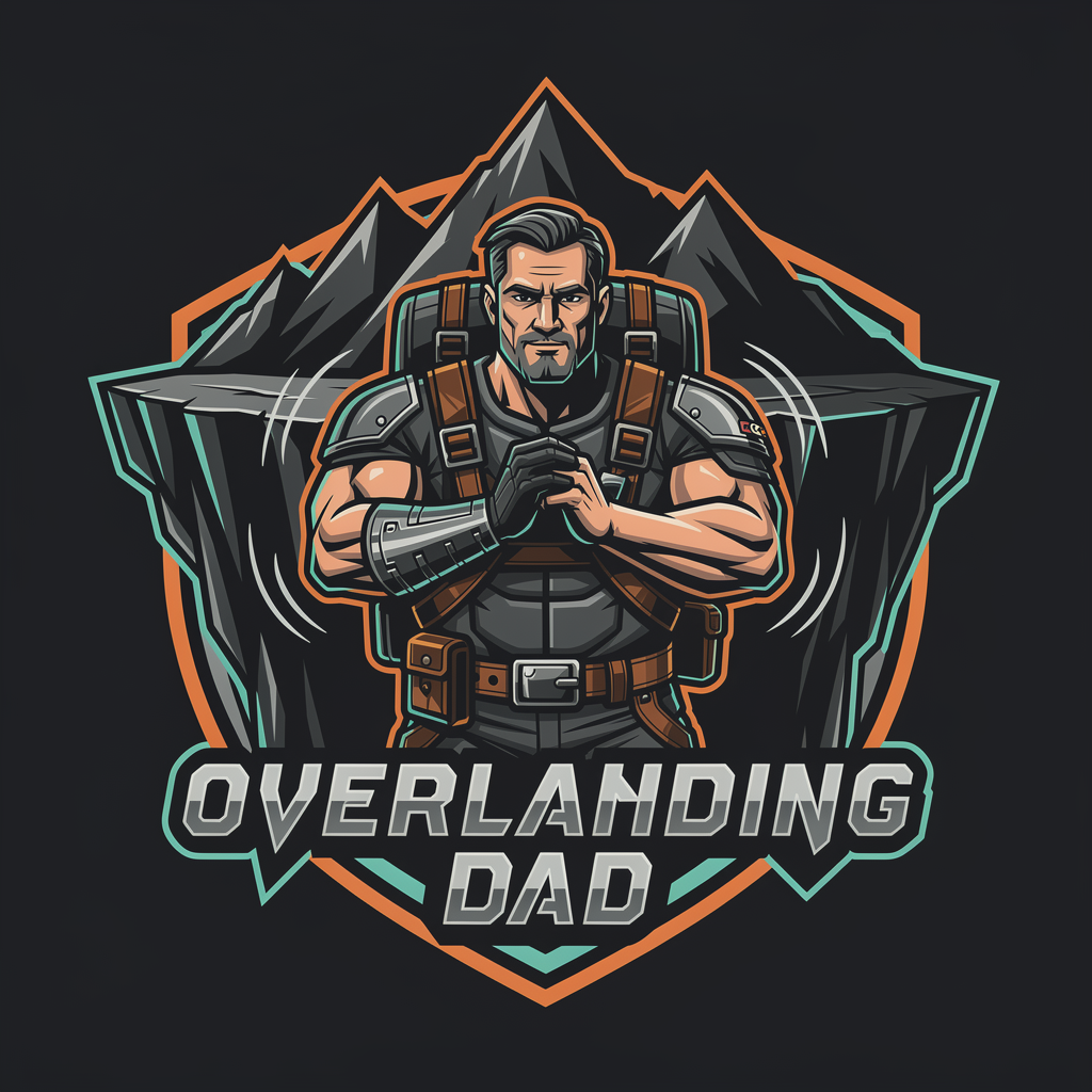 Overlanding Dad badge