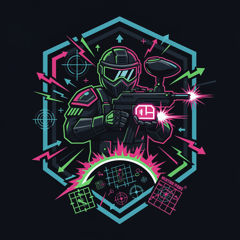 Paintball General badge
