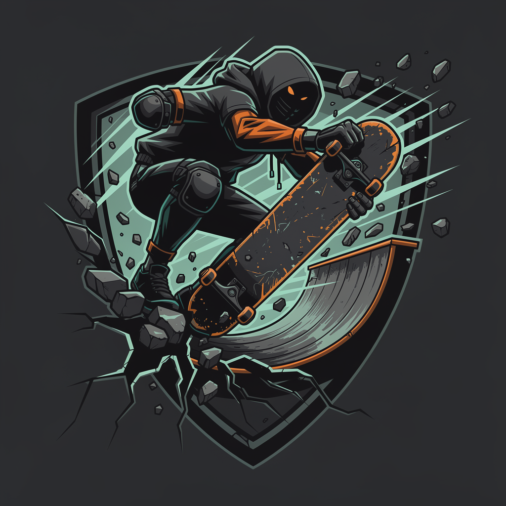 Skatepark Menace badge