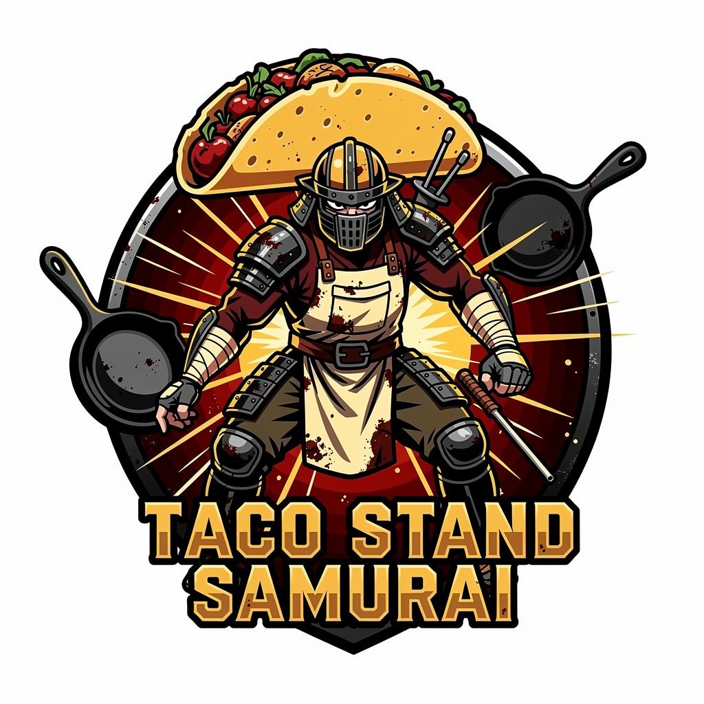 Taco Stand Samurai badge