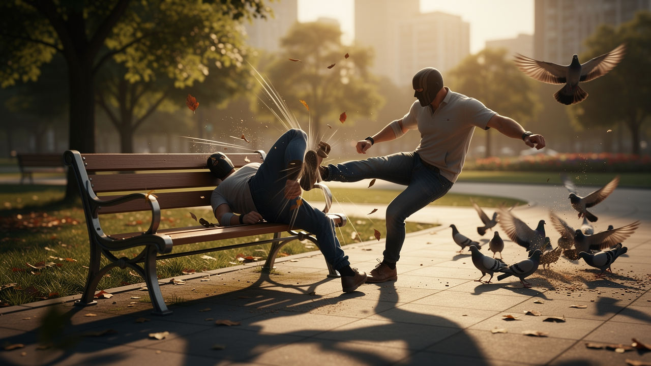 Park Bench Punisher