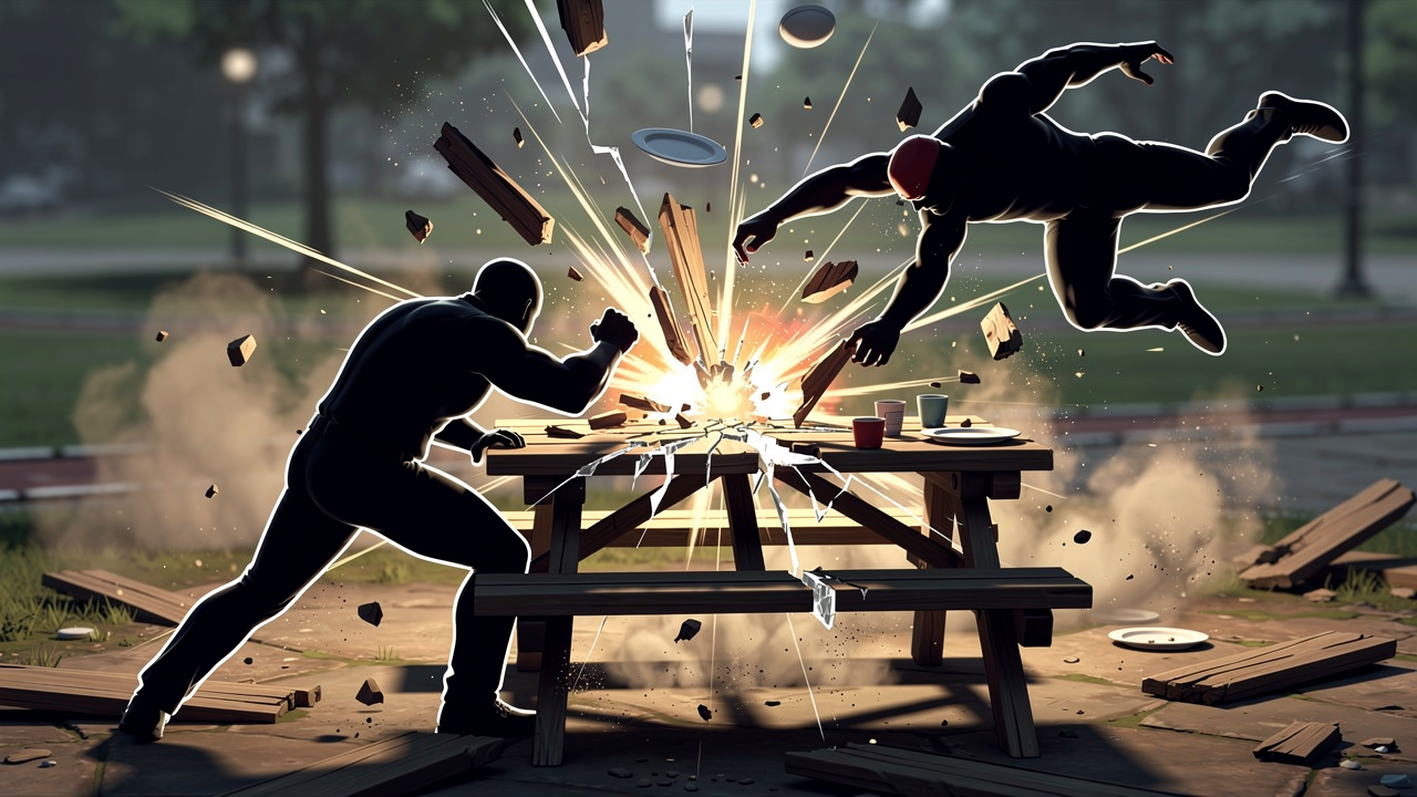 Picnic Table Breaker