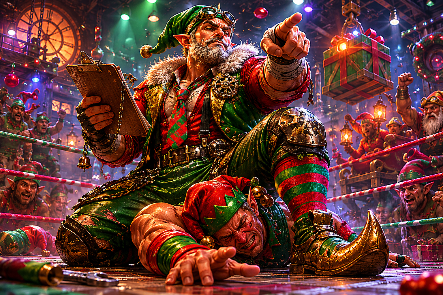 Christmas Elf Union Boss