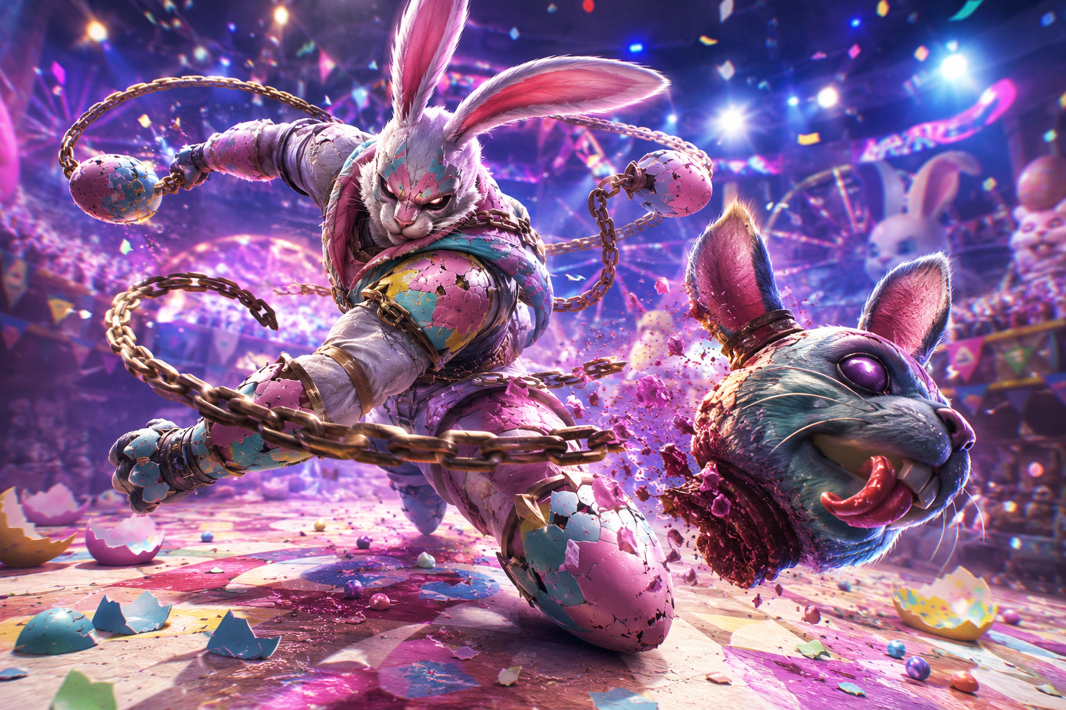 Easter Bunny Brawler