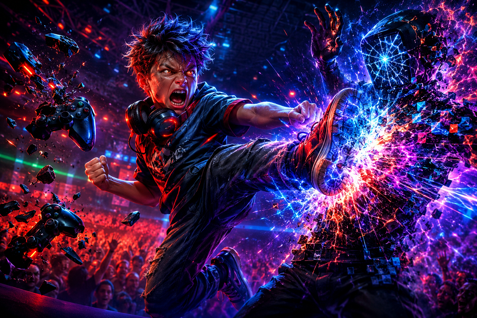 Gamer Rage Kid